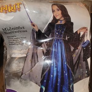 Girls size 14-16 Spirit witch costume (midnight sorceress)